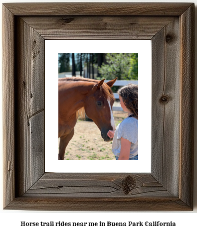 horse trail rides near me in Buena Park, California